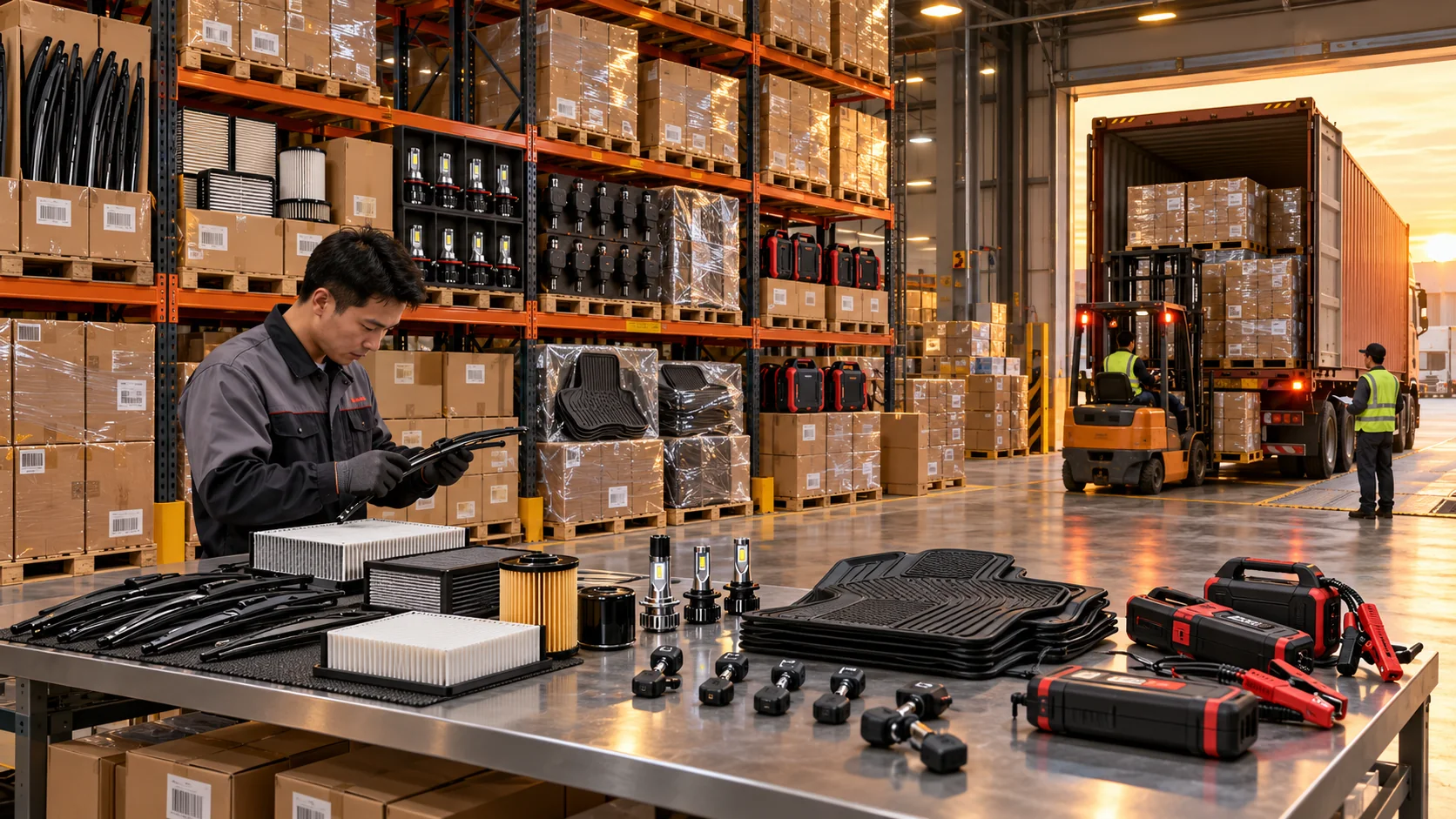 Shipping, delivery and replenishment